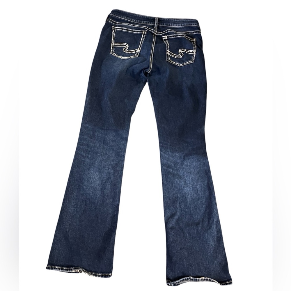 Silver Jeans Women's Boot Cut Jeans - Dark Blue